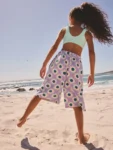 Purple Sun Oversized Shorts