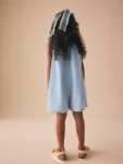 Light Wash Denim Strappy Playsuit