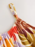 Palm Print Strappy Playsuit