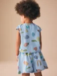 Denim Ladybug Print Character Set
