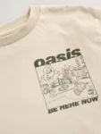 Oasis Stone Short Sleeve Band Graphic T-Shirt