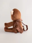 Plush Monkey Backpack