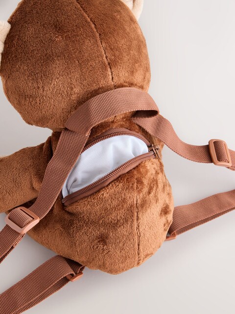 Plush Monkey Backpack