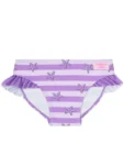 Character Purple Peppa Pig Two Piece Swimsuit Rash Vest
