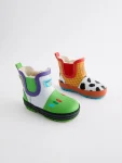Ochre Yellow Toy Story Warm Lined Ankle Wellies