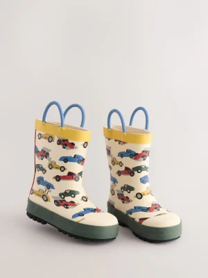 Neutral Cars Handle Pull On Wellies
