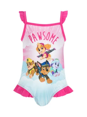 Character Pink Paw Patrol Pawsome Group Swimsuit