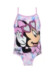 Character Purple Minnie Mouse Swimsuit Tye Dye