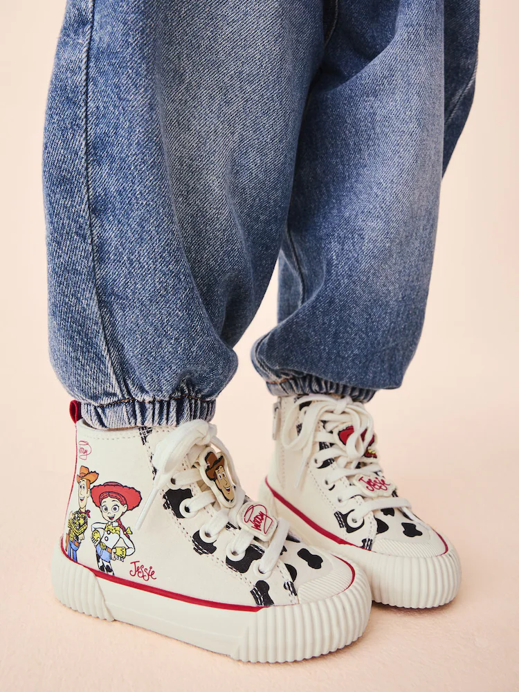 Cream Toy Story High Top Trainers
