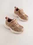 Neutral Touch Fastening Elastic Lace Trainers