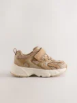 Neutral Touch Fastening Elastic Lace Trainers