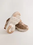 Neutral Touch Fastening Elastic Lace Trainers