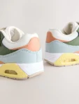 Neutral Paw Patrol Standard Fit (F) Elastic Lace Trainers