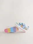 Blue Denim Standard Fit (F) Chunky Trainers With Touch Fastening