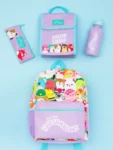 Vanilla Underground Purple Squishmallows Girls 4 Piece Backpack Set