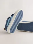 Blue Standard Fit (F) Touch Fastening Trainers