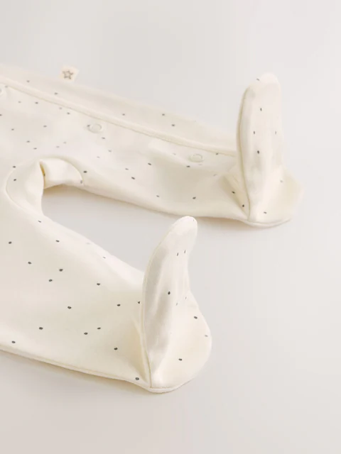 Cream My First Fathers Day Baby Sleepsuit
