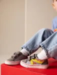 Grey Hot Wheels Touch Fastening Trainers
