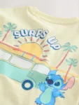 Yellow Lilo & Stitch T-Shirt and Shorts Set