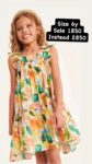 Girl Floral Strap Dress