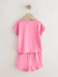 Teal/Pink Short Pyjamas 3 Pack