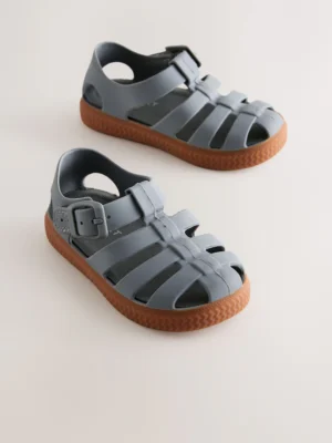 Grey Comfort Sole Fisherman Sandals