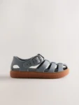 Grey Comfort Sole Fisherman Sandals