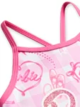 Character Pink Barbie Glittery Swimsuit