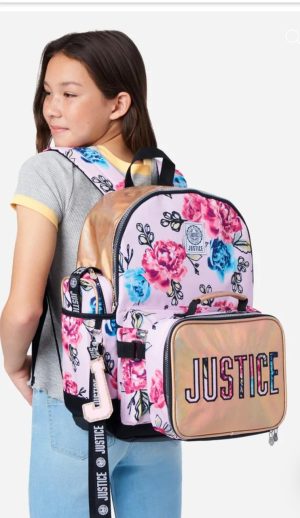 Justice Bag & LunchBag & Pencil Case Immediate Purchase 3 pcs