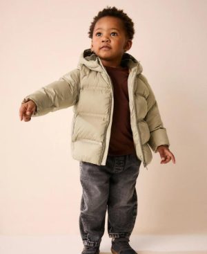 Neutral Padded Coat