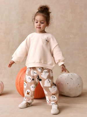 Beige Ghost Sweatshirt and Barrel Set