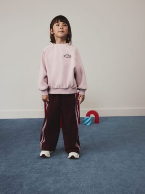 Lilac Purple Sweatshirt And Joggers Set