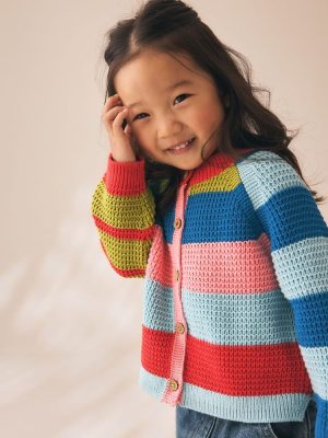 Multicolour Stripe Cardigan