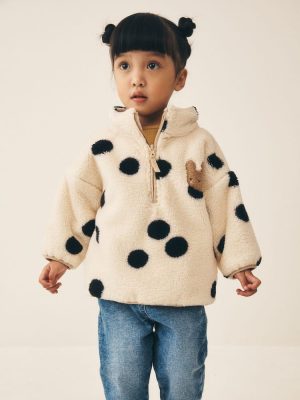 Mono Spot Half Zip Fleece