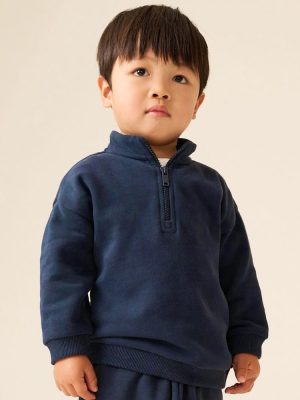 Soft Touch Zip Through Hoodie