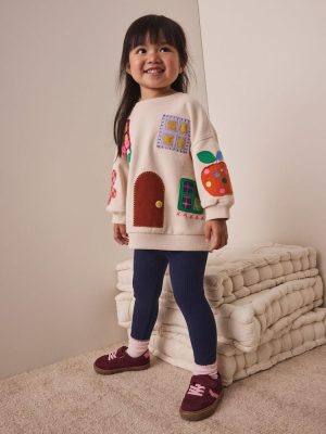 Cream House Sweatshirt and Legging Set