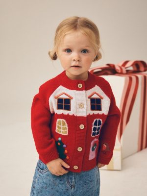 Red House Christmas Cardigan